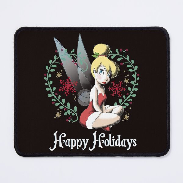 Item preview, Tinkerbelll Happy Holidays Graphic designed and sold by HostetlerRonald.