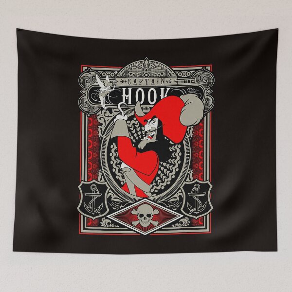 Item preview, Captain Hoook Poster designed and sold by HostetlerRonald.