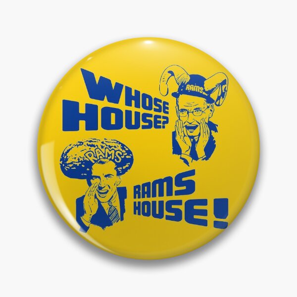 Item preview, Whose House with Rams Hats designed and sold by Ramheart.