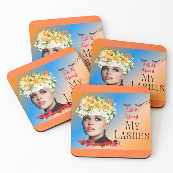 Item preview, Ask Me About My Lashes  designed and sold by casaluma-arts.