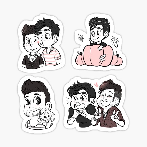 Malec - Harry & Matthew Sticker