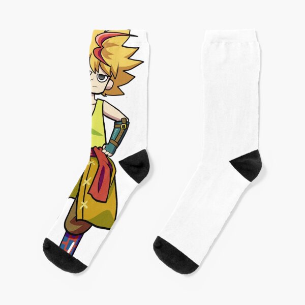 Beyblade Burst Shu Kurenai Socks for Sale by NOFACE Productions