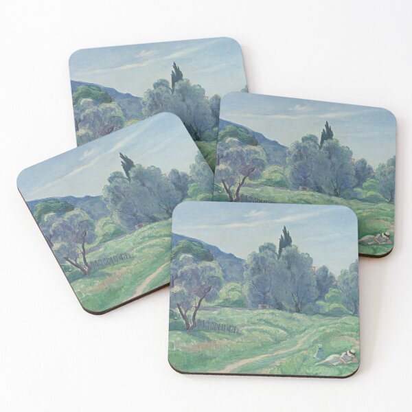 Item preview, Olive trees in afternoon designed and sold by WASAN  DESIGNS.