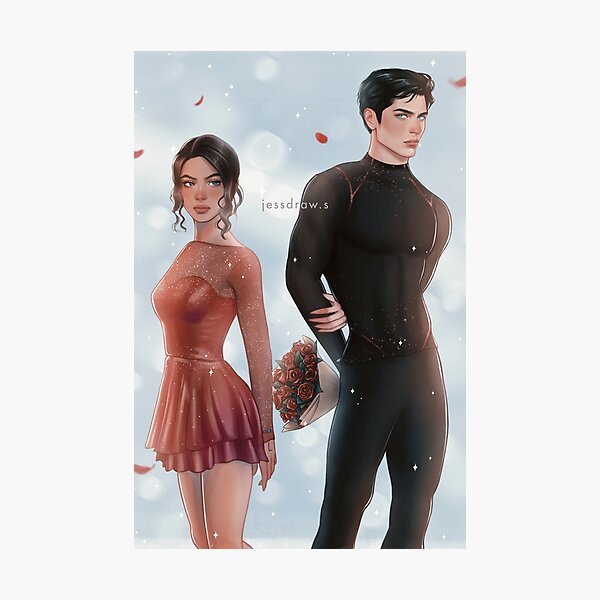 Item preview, Ivan and Jasmine (close up). designed and sold by jessketchs.