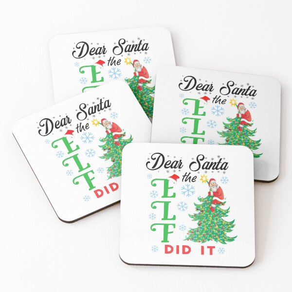 Item preview, Dear Santa the Elf did it. designed and sold by Umiska.