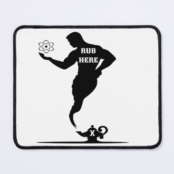 Item preview, MUSCULAR GENIE - RUB HERE designed and sold by MrCreativeArts.
