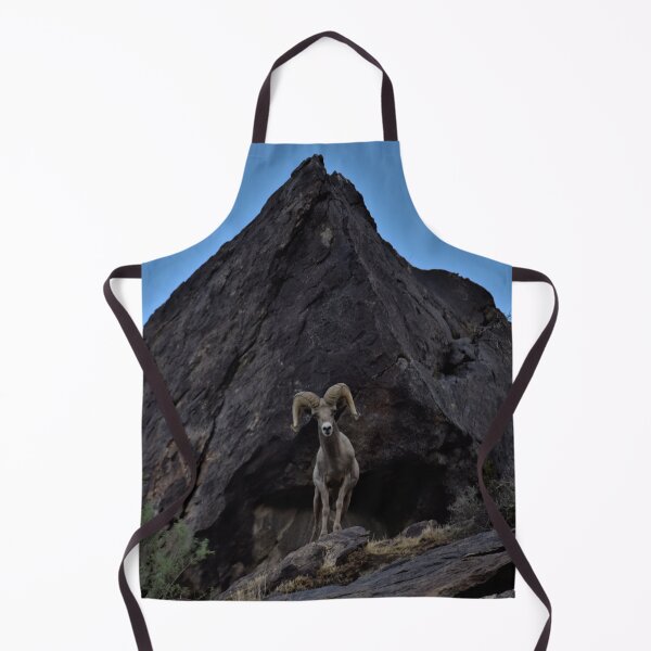 Item preview, A bighorn ram stands on guard at pinnacle rock designed and sold by Scott Collins.