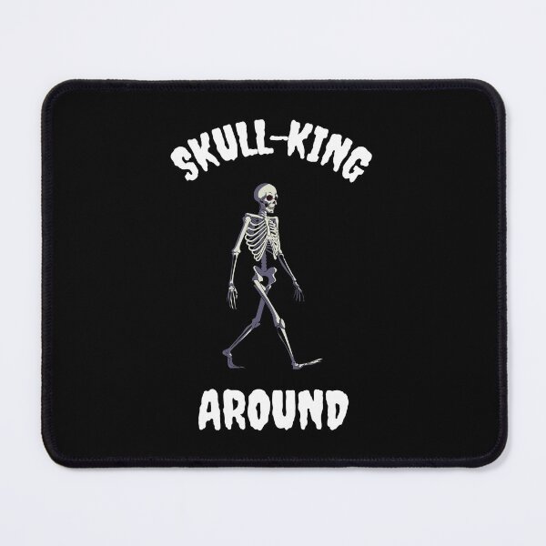Item preview, Skull-king Around (dark) designed and sold by Quirkdom.
