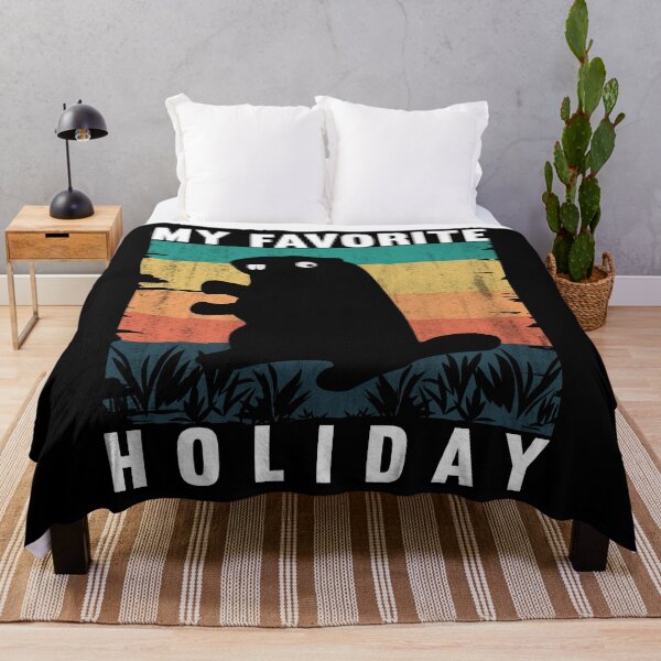 Item preview, My Favorite Holiday Ground Hog Sunset Gift Groundhog Day T-Shirt  designed and sold by KGN  CREATIVITY.