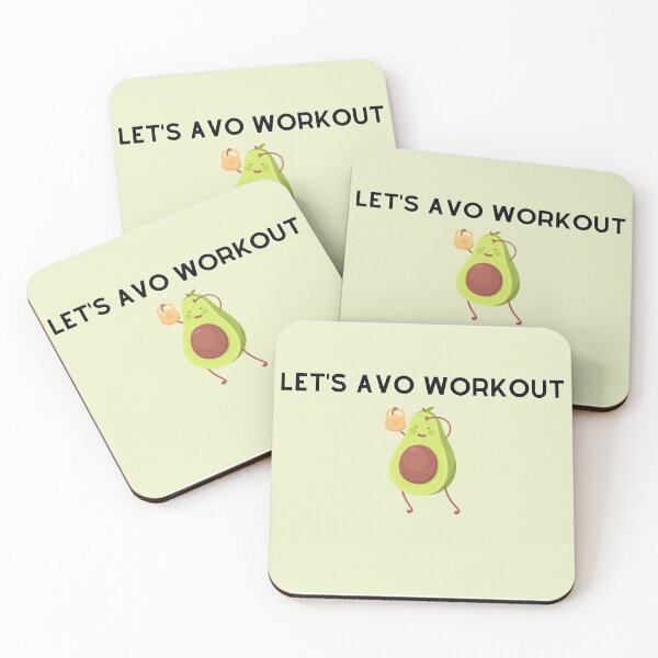 Item preview, Let's Avo Workout - Kettle Bell designed and sold by rgsblo.