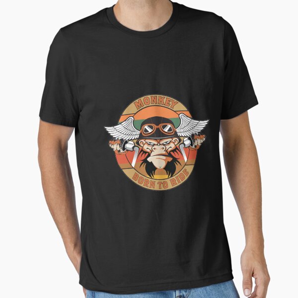 Item preview, Biker Monkey Motorclye - Born To Ride designed and sold by Ngamdhek4h.