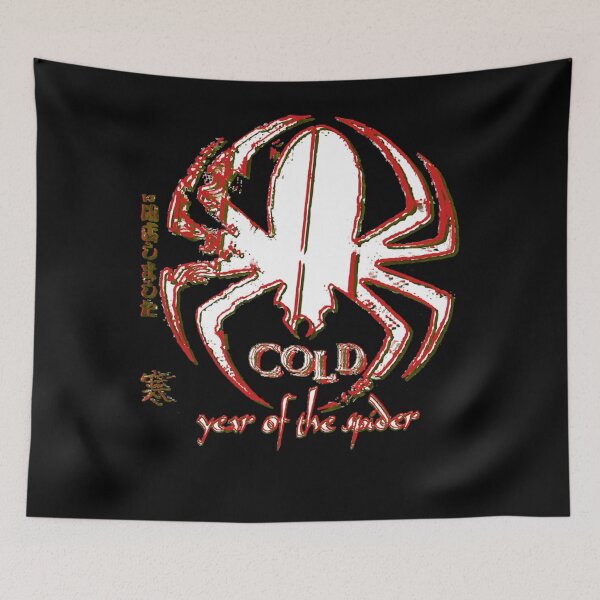 Item preview, Cold Band Year Of The Spider Distressed Artwork Essential designed and sold by RainetteMurphy.