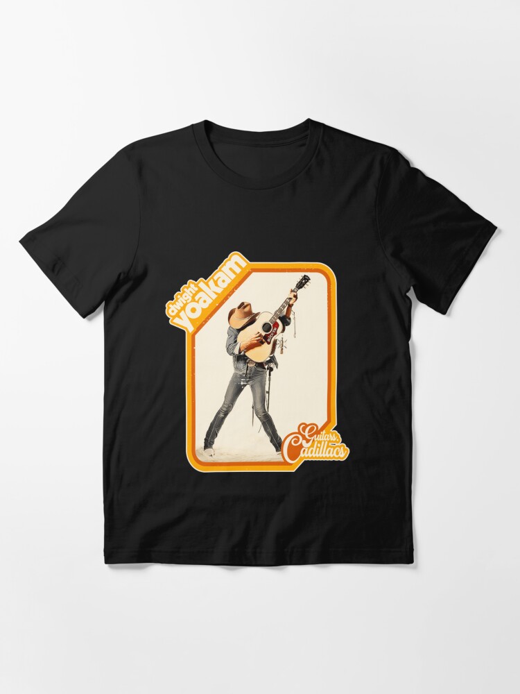 "Dwight Yoakam Guitars Cadillacs Retro" Essential TShirt for Sale by