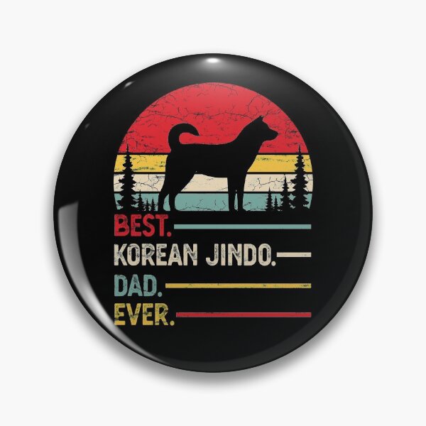 Item preview, Vintage Best Korean Jindo Dad Ever designed and sold by rafaeltto.