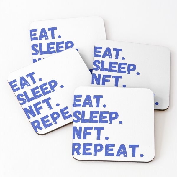 Item preview, Eat Sleep NFT Repeat designed and sold by stickmeok.