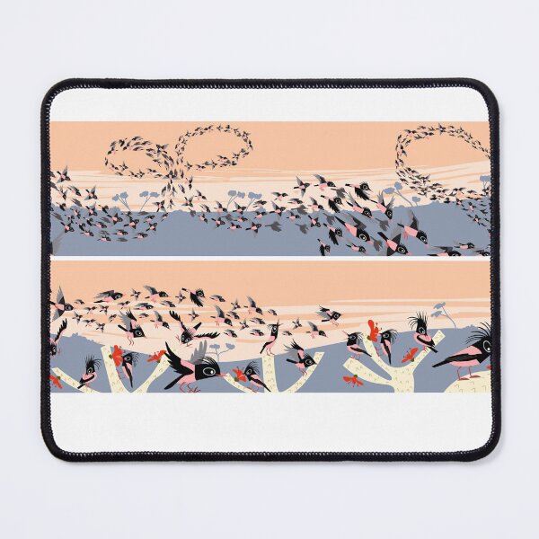 Item preview, Rosy Starling Murmuration designed and sold by Green Humour.
