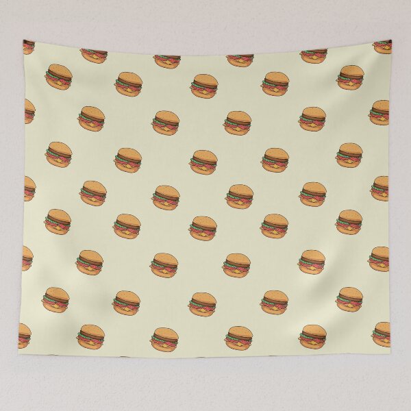 Item preview, Hamburger pattern designed and sold by FashionN5.