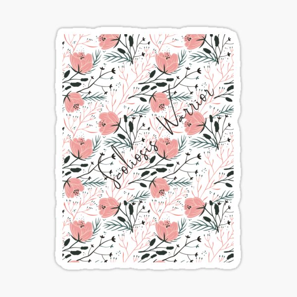 Item preview, Scoliosis Warrior Flower Pattern designed and sold by hopescoliosis.