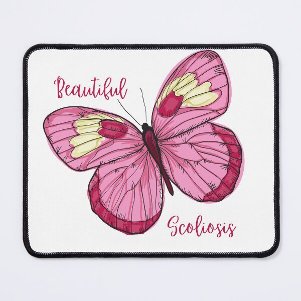 Item preview, Beautiful Scoliosis Butterfly Design designed and sold by hopescoliosis.
