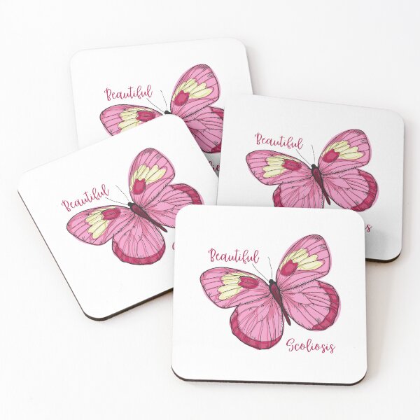 Item preview, Beautiful Scoliosis Butterfly Design designed and sold by hopescoliosis.