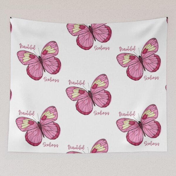 Item preview, Beautiful Scoliosis Butterfly Design designed and sold by hopescoliosis.