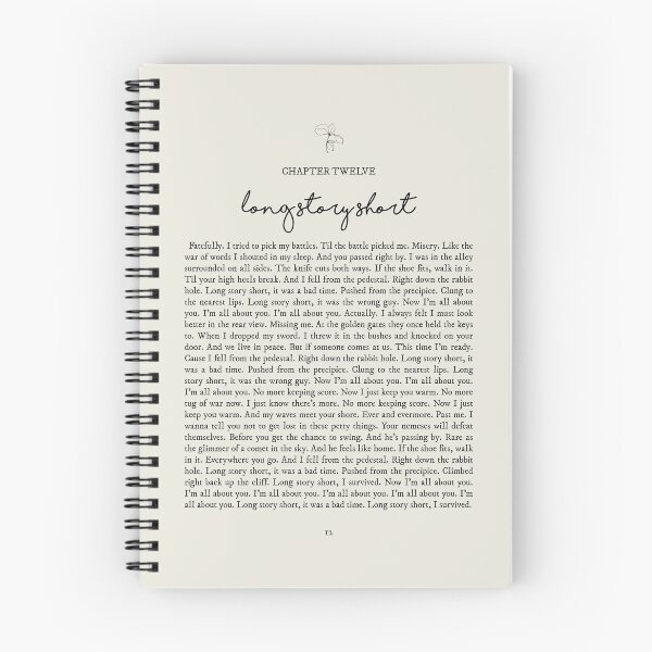 Item preview, Long Story Short Lyrics designed and sold by queseraseraa.