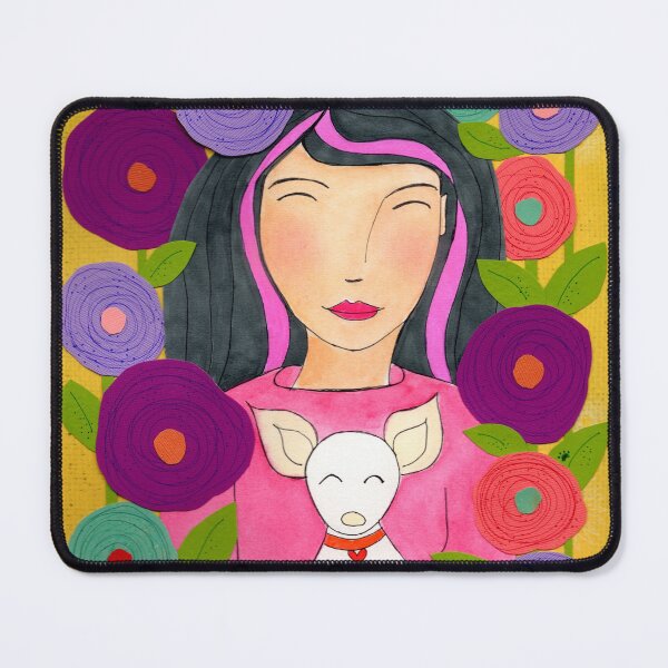Item preview, Floral Happiness with Mahli & Eva designed and sold by Mahli's Artful Whimsy.
