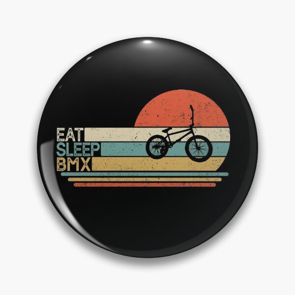 Artikelvorschau, Essen Schlaf BMX Vintage entworfen und verkauft von MobertsonArt.