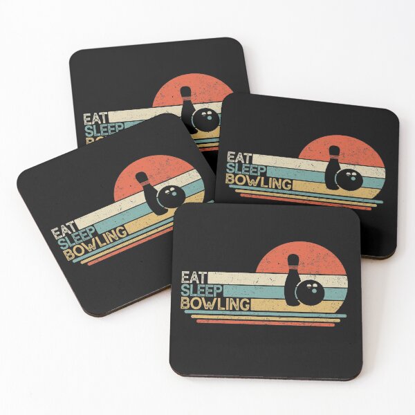 Item preview, Eat Sleep Bowling Vintage  designed and sold by MobertsonArt.