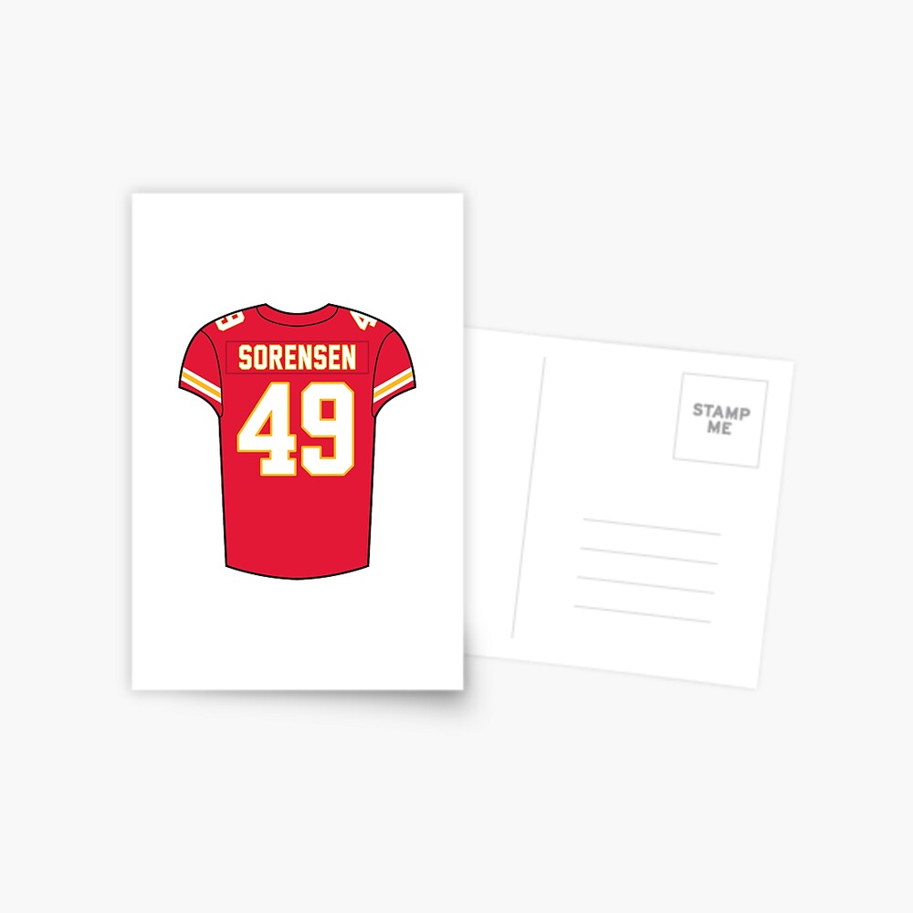 Daniel Sorensen Away Jersey Sticker for Sale by designsheaven