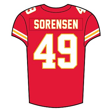 Daniel Sorensen Home Jersey Sticker for Sale by designsheaven