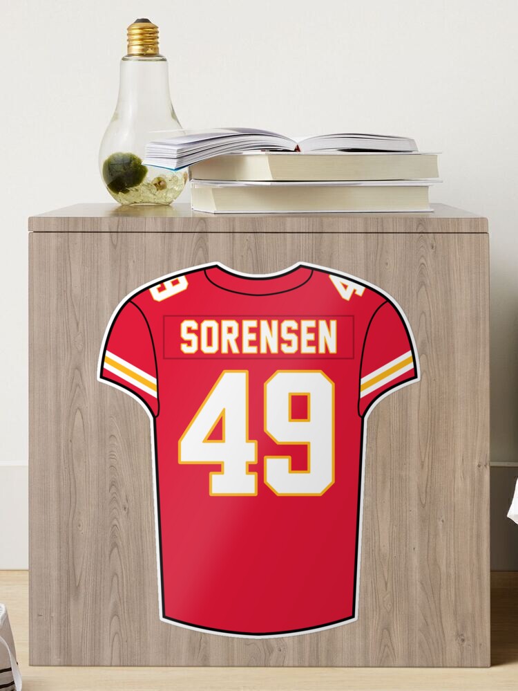 Daniel Sorensen Away Jersey Sticker for Sale by designsheaven