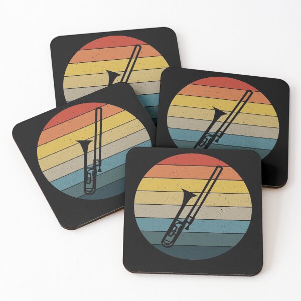 Item preview, Retro Trombone Instrument  designed and sold by MobertsonArt.