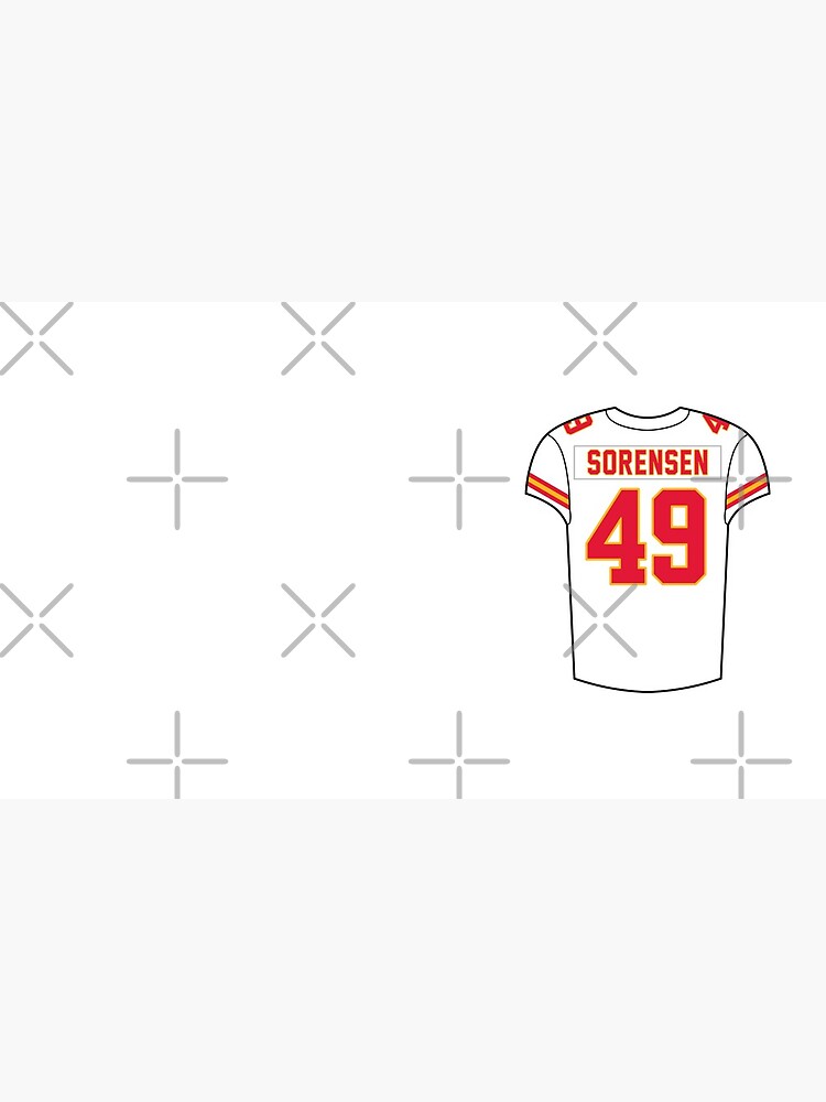 Daniel Sorensen Away Jersey Sticker for Sale by designsheaven