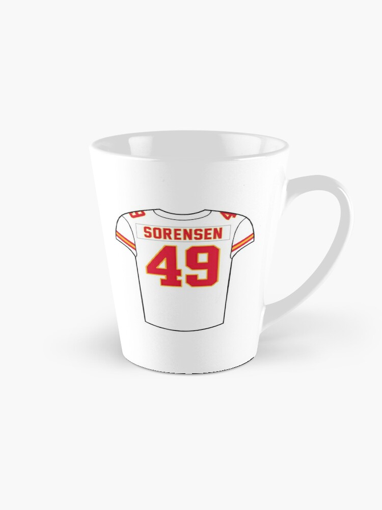 Jerick McKinnon Home Jersey Sticker for Sale by designsheaven