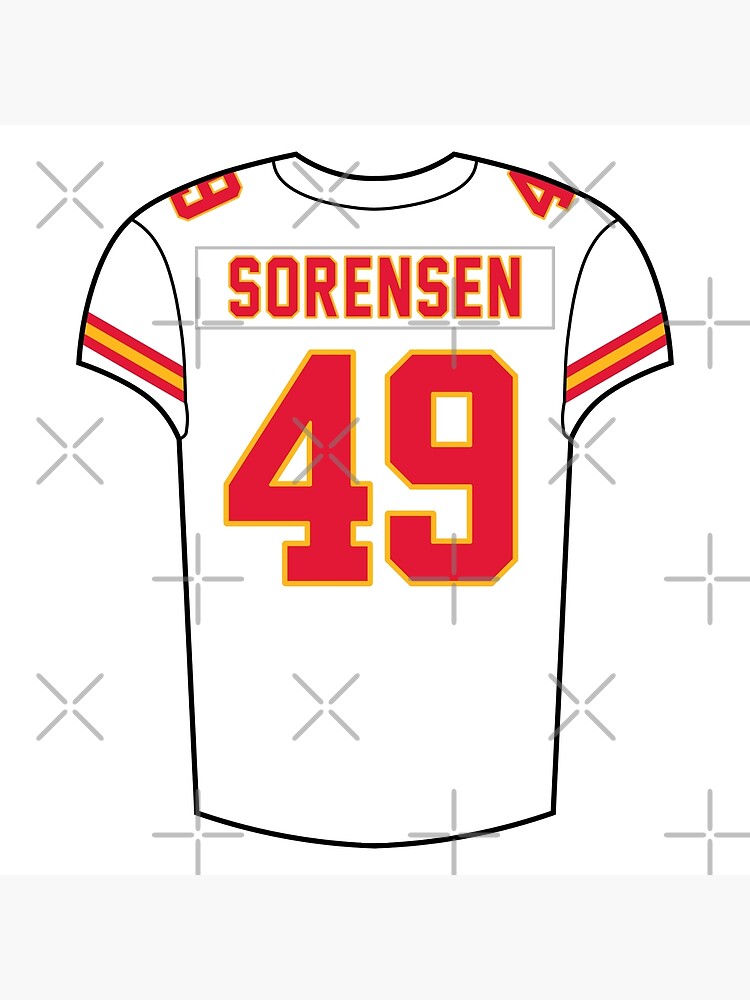 Daniel Sorensen Away Jersey Sticker for Sale by designsheaven