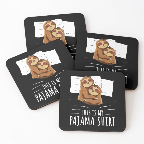 Item preview, Sleeping Sloth This Is My Pajama designed and sold by andrewbrian.