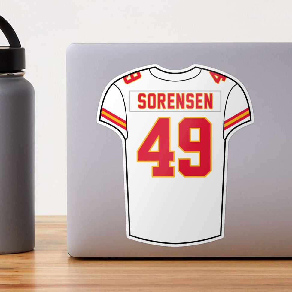 Daniel Sorensen Home Jersey Sticker for Sale by designsheaven