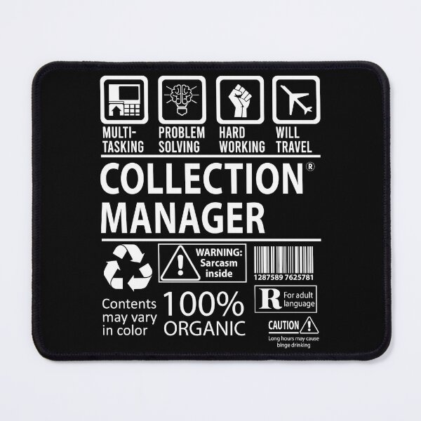 Item preview, Collection Manager T Shirt - MultiTasking Certified Job Gift Item Tee designed and sold by oslandefren.