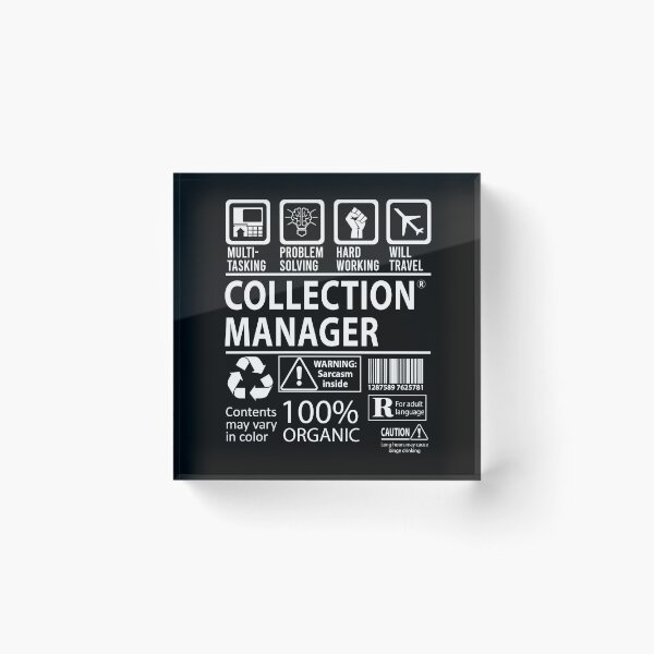 Item preview, Collection Manager T Shirt - MultiTasking Certified Job Gift Item Tee designed and sold by oslandefren.