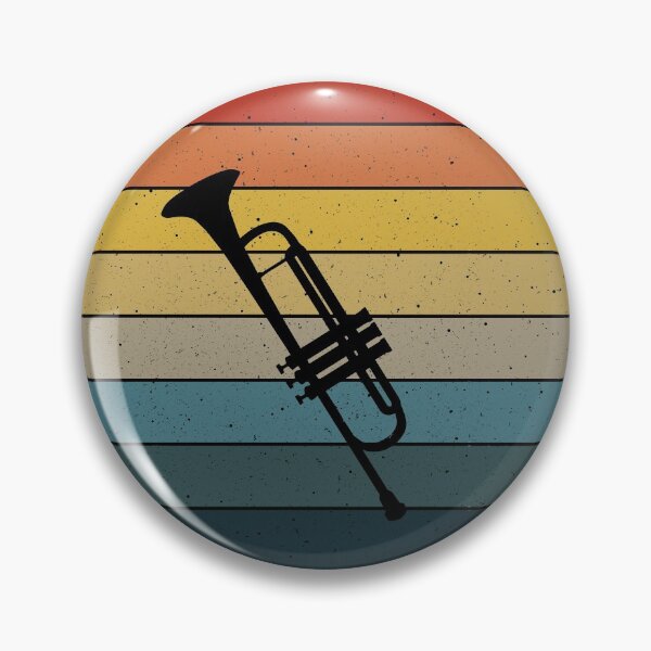 Item preview, Retro Trumpet Instrument  designed and sold by MobertsonArt.