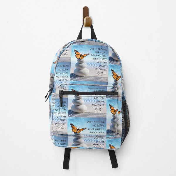 Item preview, What you think you become inspirational quote about life by Buddha with a serene design to help manifest the life you want  designed and sold by Auntieck.
