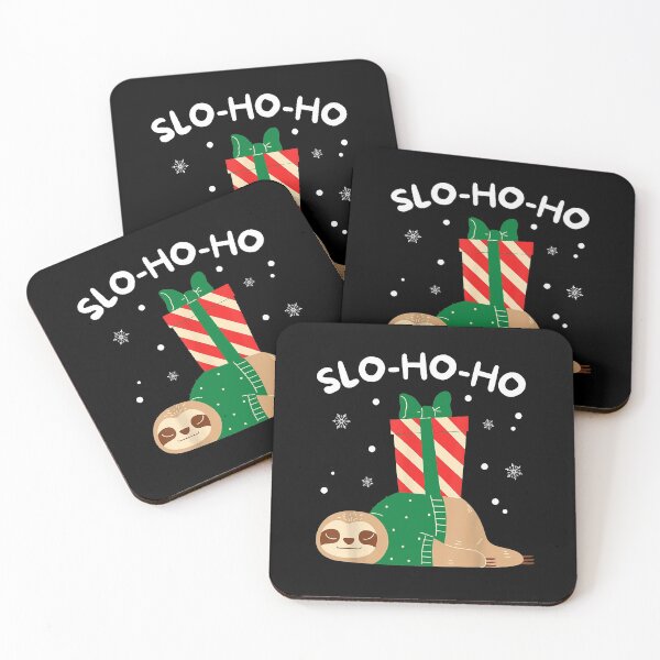 Item preview, Slo Ho Ho Sloth Christmas Funny Slothmas designed and sold by andrewbrian.