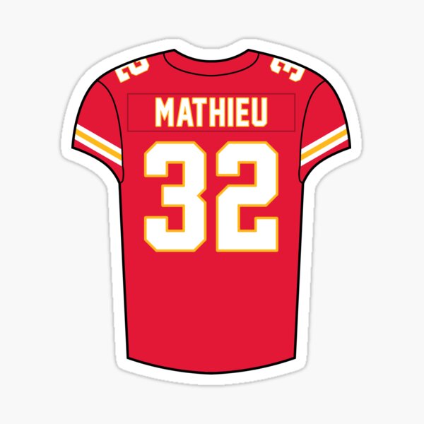 NFL Auction STS Chiefs Tyrann Mathieu Signed Game Used Jersey Size 38  (11/3/19)