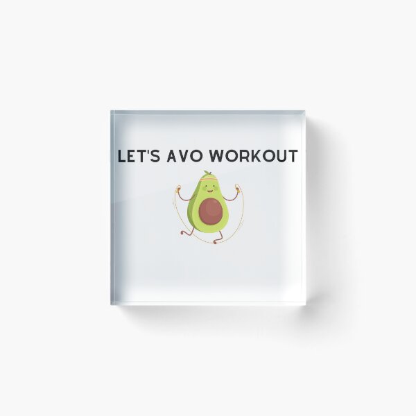 Item preview, Let's Avo Workout - Jump Rope 2 designed and sold by rgsblo.