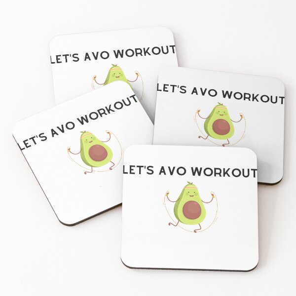 Item preview, Let's Avo Workout - Jump Rope 2 designed and sold by rgsblo.