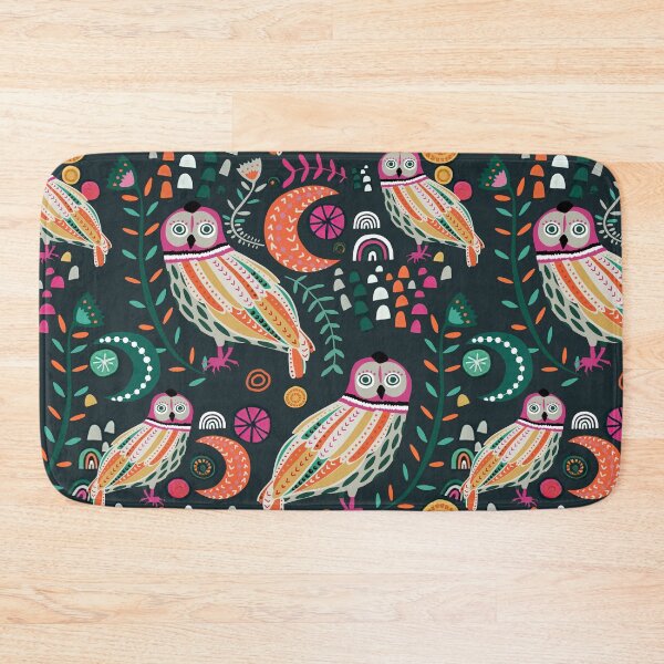 Item preview, Colorful Owl Embroidery Art designed and sold by MobertsonArt.