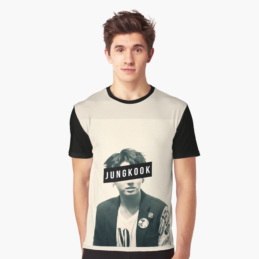 jungkook skull t shirt