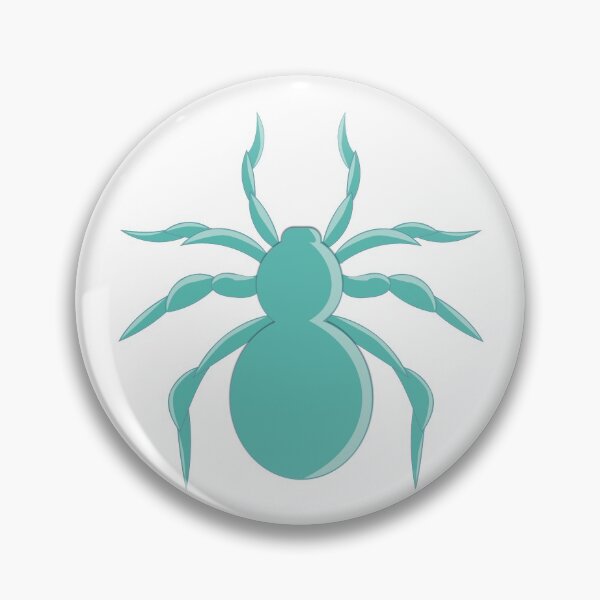 Item preview, Cyan Spider Art Illustration designed and sold by nodeshaper.