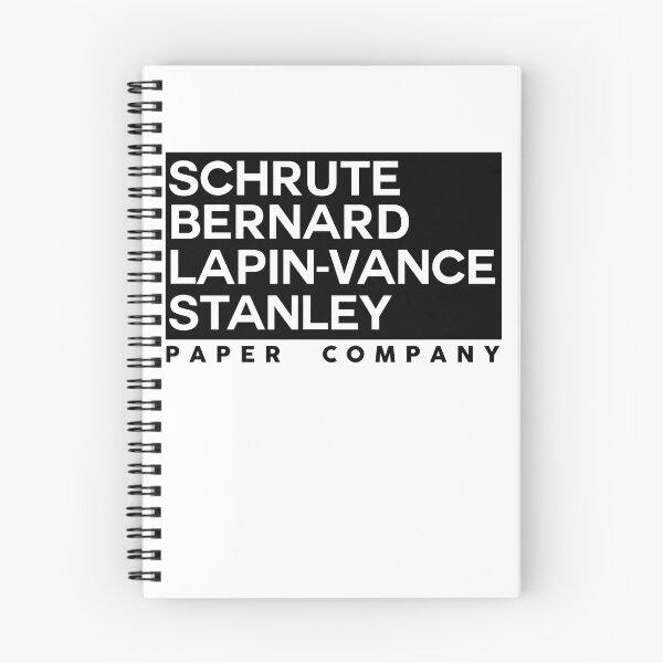 Item preview, Schrute-Bernard-Lapin-Vance-Stanley Paper Company. designed and sold by DesignsbyJones.